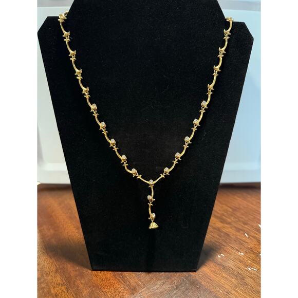 Avon Extraordinary Briolette Vine Necklace Vintage 2005 - Picture 2 of 3